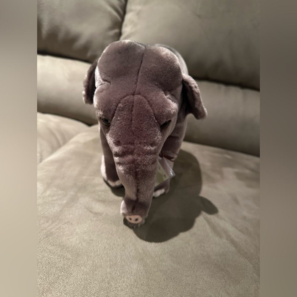 Webkinz signature endangered Asian elephant with sealed code